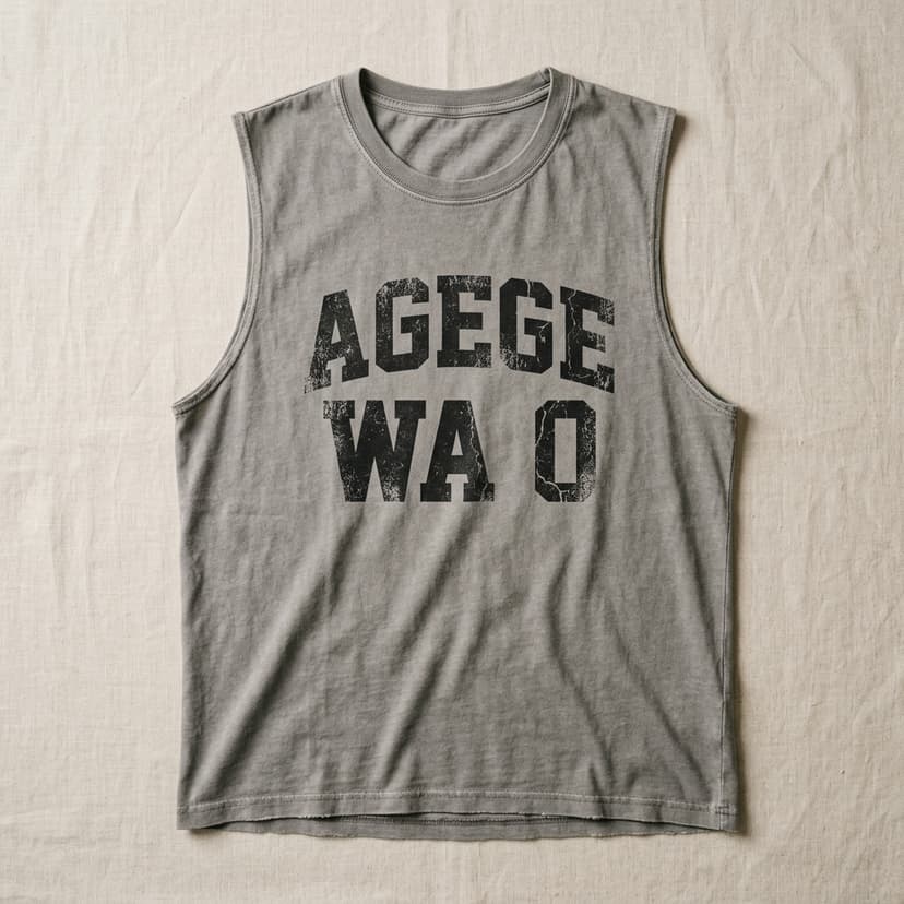 The 'AGEGE WA O' Armless Tee