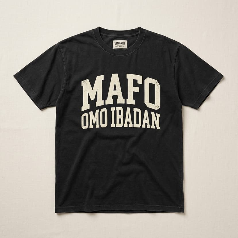The 'Mafo Omo Ibadan' Tee