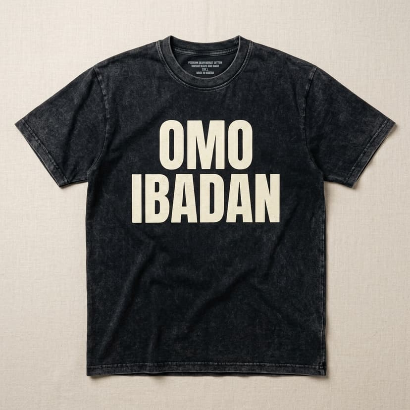 The 'OMO IBADAN' Tee
