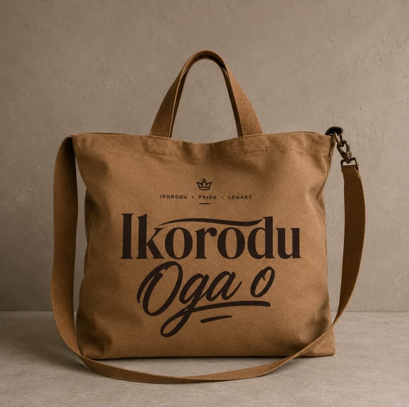 The "Ikorodu Oga o" Tote bag